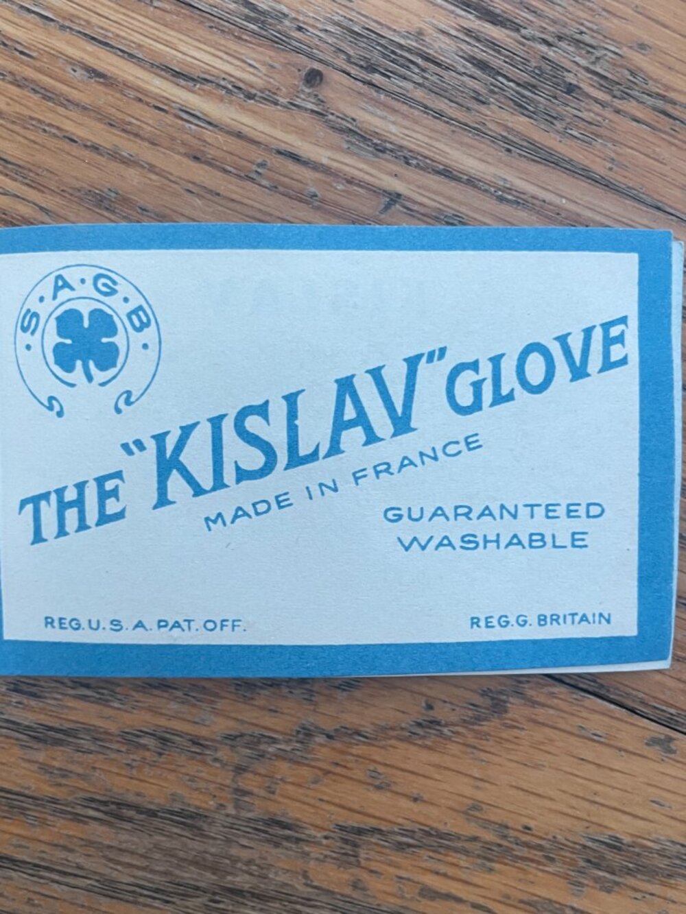 Vintage Kislav Gloves Suede Tan Size 6 11" NWT Made in France - Picture 9 of 11